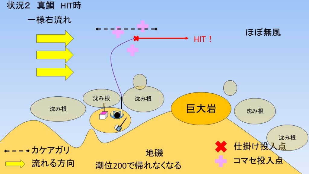 2枚目　真鯛HIT